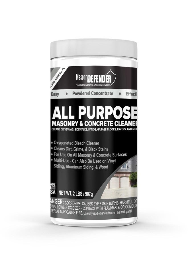 MasonryDefender All-Purpose Masonry & Concrete Cleaner - Concentrated, Non-Toxic Powder - 2 lb Pail - Image 1